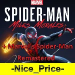 ⭐Marvel´s Spider-Man: Miles Morales+Remastered OFFLINE⭐