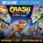 Crash Bandicoot 4 Это вопрос (PS4/PS5/RU) Аренда 7 дней