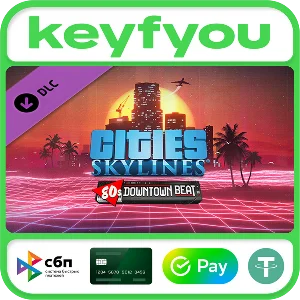 Cities: Skylines - 80´s Downtown Beat / STEAM DLC КЛЮЧ