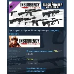 Insurgency: Sandstorm - Black Powder Weapon Skin Set РФ