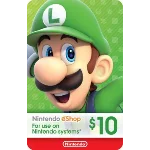 Подарочная карта Nintendo eShop 🎁 10$ 🇺🇸 США 🔑