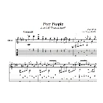 Poor People - Алан Прайс для гитары