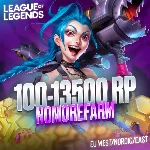 ✔️ЛУЧШАЯ ЦЕНА LoL RP 100-13500 EU WEST/NORDIC/EAST✔️
