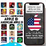 ⚡️Американский Apple ID США Америка iPhone ios AppStore
