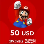 NINTENDO ESHOP CARD 50$ USD ✅(USA)