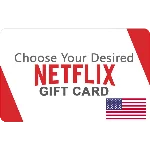 ⭐️ ВСЕ КАРТЫ⭐ 🇺🇸 Netflix 30-120 USD - (USA) 🔑