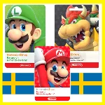 ⭐️ВСЕ КАРТЫ⭐🇸🇪Nintendo eShop Gift Card 250-2000 SEK