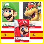 ⭐️ ВСЕ КАРТЫ⭐ 🇪🇸Nintendo eShop Gift Card 15-150 EURO