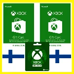 ⭐️ВСЕ КАРТЫ⭐🇫🇮Xbox Live Gift Card 5-200 EUR Финляндия