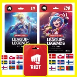 ⭐️ ВСЕ КАРТЫ⭐ 🇪🇺 League of Legends 5-200 EUR (EU N/E)