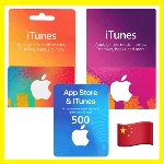 ⭐️ ВСЕ КАРТЫ⭐🇨🇳 App Store/iTunes 500-1000 CYN (Китай)