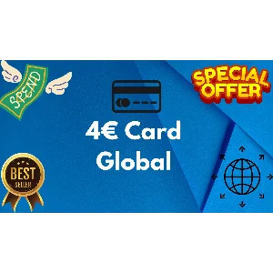 💶4€ Card Global🌎All Services/Subscriptions/Others✅