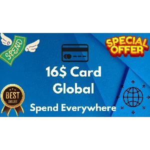 💵16$ Card Global🌎All Services/Subscriptions/Others✅