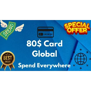 💵80$ Card Global🌎All Services/Subscriptions/Others✅⭐️