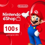 NINTENDO ESHOP CARD 100$ USD ✅(USA) КЛЮЧ
