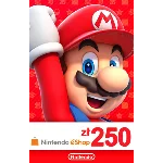 Nintendo eShop Store Poland: Карта оплаты 250 злотых