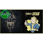 Skyrim Anniversary Edition + Fallout 4 G.O.T.Y Xbox One