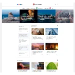 [WP] Тема для новостного или статейного сайта — CityNew