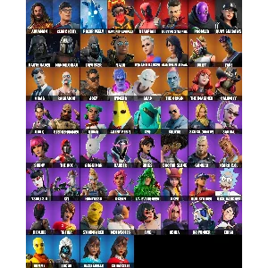 АККАУНТ 61+ СКИНОВ FORTNITE |OG DRIFT MIDAS| + ПОЧТА