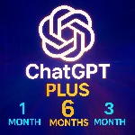 ChatGPT PLUS 1 3 6 12 месяцев GPT 5 × Ваш адрес электро