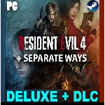 RESIDENT EVIL 4・REMAKE・DELUXE + DLC・STEAM АККАУНТ・