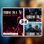 ・RESIDENT EVIL 4 REMAKE + SEPARATE WAYS + RE 3 + RE 2・