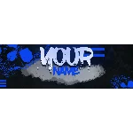 Psd-шаблон баннер (шапки) для Twitch Smile