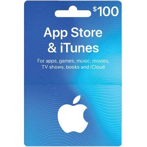 iTunes Gift Card $100 USA - без комиссии