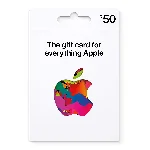 iTunes Gift Card $50 USA - без комиссии