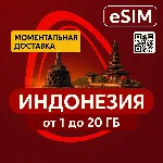 eSIM - Индонезия | Бали | Интернет | Туристическая