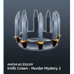 🔥🔑🌐Roblox [DLC] Murder Mystery 2 - Knife Crown