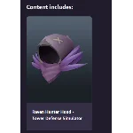 🔥🔑🌐Roblox DLC: Raven Hunter Hood — Tower Defense