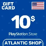 ⭐️Карта Пополнения PSN 10$ (USD) США