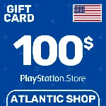 ⭐️Карта Пополнения PSN 100$ (USD) США