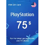 PLAYSTATION NETWORK PSN - 75$ USD США 🎮 + ПОДАРОК 🎁