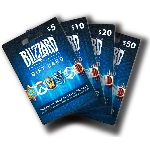 Blizzard Battle.net Подарочная карта (США) 20 - 50
