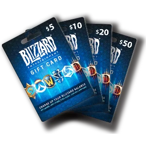 Blizzard Battle.net Подарочная карта (США) 20 - 50