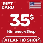 ⭐️Nintendo eShop 35$ (USD) США