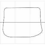 AUDI 80 B4 1991-1995 Лекала автоковриков, векторные