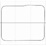 AUDI A2 1999-2005 Лекала автоковриков вектор