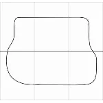 AUDI A6 1998-2004 Лекала автоковриков, векторные