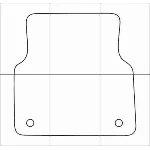 AUDI A8 2013-- Лекала автоковриков, вектор