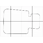 BMW 1 Е-87 2004-2012 Лекала автоковриков, векторные