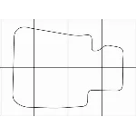 BMW 3 E-90 2004-2011 Лекала автоковриков, векторные