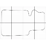 BMW 3 Е-46 1998-2006 Лекала автоковриков, векторные