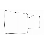 BMW 5 Е-39 1995-2003 Лекала автоковриков, векторные