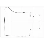 BMW 5 Е-60 2003-2010 Лекала автоковриков, векторные