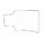 BMW 7 Е-32 1986-1994 Лекала автоковриков, векторные