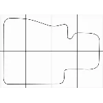 BMW 7 Е-65 2001-2008 Лекала автоковриков, векторные