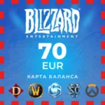 Blizzard Gift Card 70 EUR Battle.net | 🌎EU-region